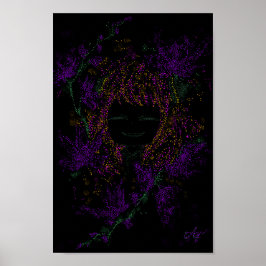 Póster Anya Forger (versión oscura)