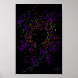 Póster Anya Forger (versión oscura)