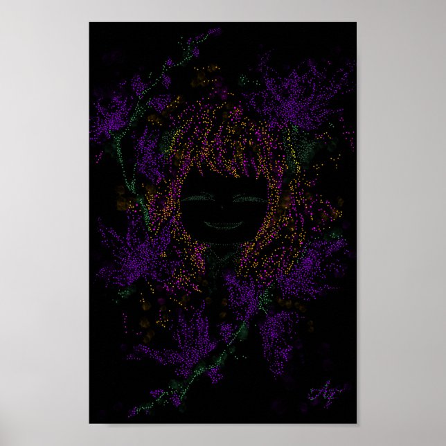 Póster Anya Forger (versión oscura) (Frente)