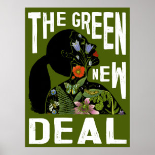 Póster AOC - Nuevo acuerdo verde