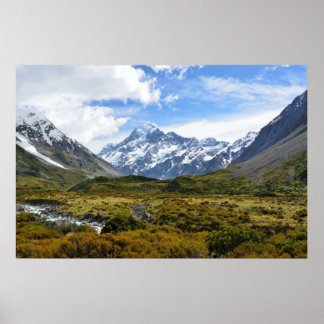 Póster Aoraki / Mount Cook
