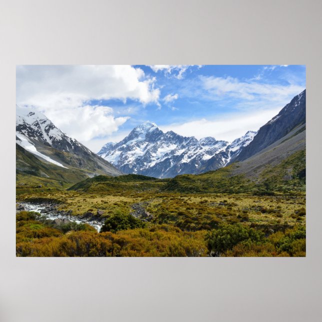 Póster Aoraki / Mount Cook (Frente)