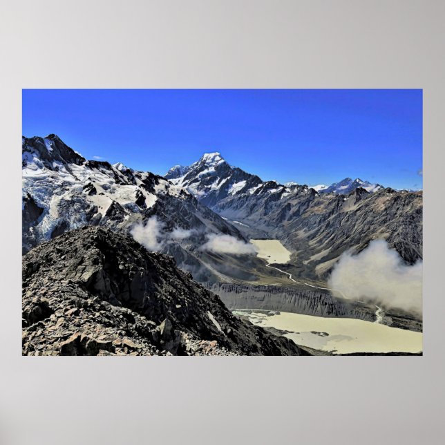 Póster Aoraki/Mt. Cook (Frente)