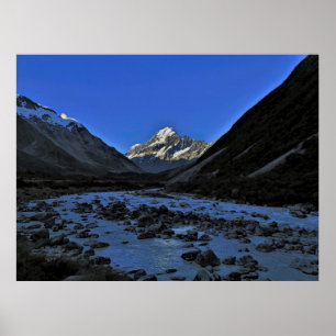 Póster Aoraki y el valle