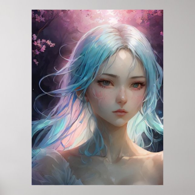 Póster *~* AP60 Diosa del Agua Fantasy Sea Mermaid 41 (Frente)
