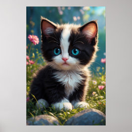 Póster *~* AP68 2:3 Cat Feline Kitten Kitty Sweet Cute