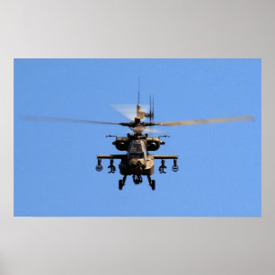 Póster Apache AH-64