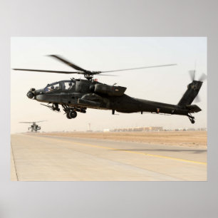 Póster Apache AH-64