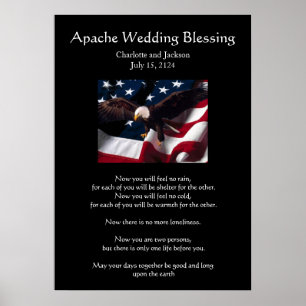 Póster Apache Boda Blessing Eagle 2