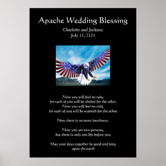 Póster Apache Boda Blessing Eagle 3