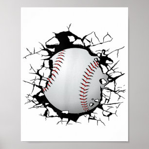 Póster Aparato de béisbol - Béisbol