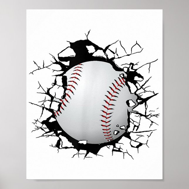 Póster Aparato de béisbol - Béisbol (Frente)