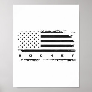 Póster Aparato de hockey sobre bandera - Hockey T-12