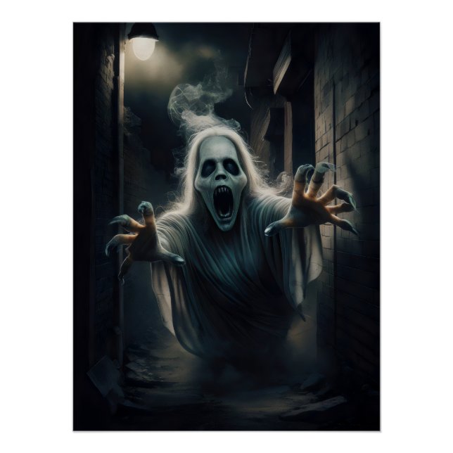 Póster Aparición. (Anverso)