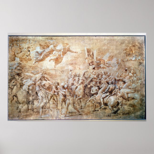 Póster Aparición de San Pedro y San Pablo (Frente)