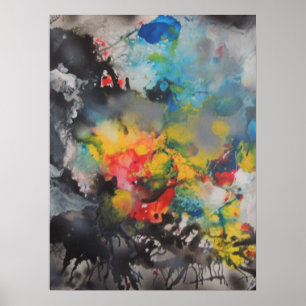 Póster Aparición del color