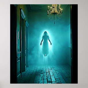 Póster Aparición fantasma flotante