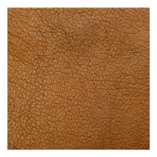 Póster apariencia de cuero falso