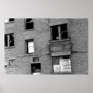 Póster Apartamento Abandonado en Alquiler