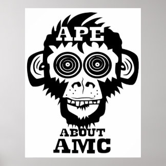 PÓSTER ¡APE ACERCA DE AMC STOCK!