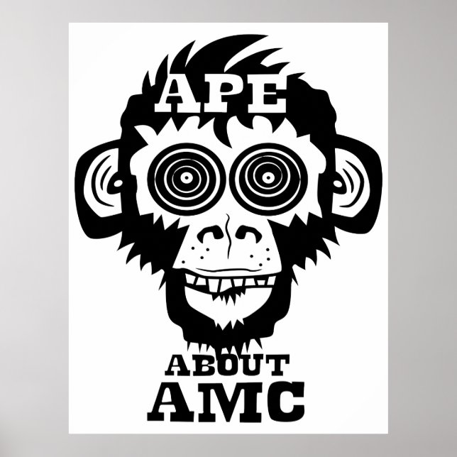 PÓSTER ¡APE ACERCA DE AMC STOCK! (Frente)