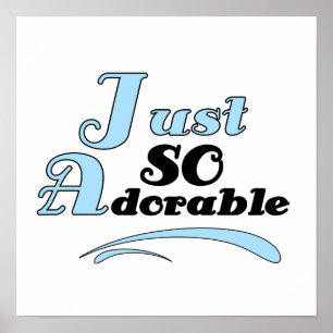 Póster Apenas tan adorable