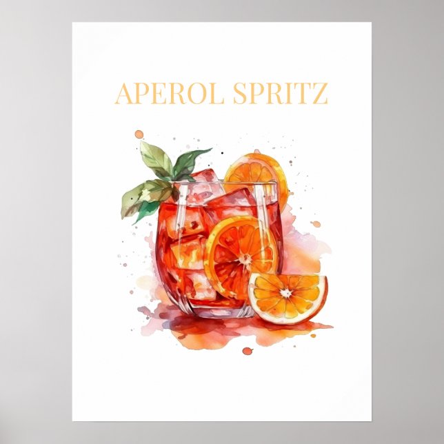 Póster Aperol Spritz (Frente)