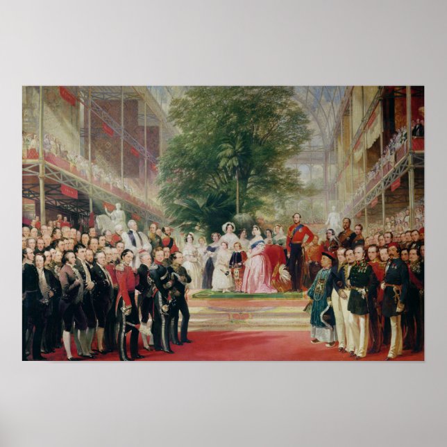 Póster Apertura de la Gran Exposición, 1851-52 (Frente)