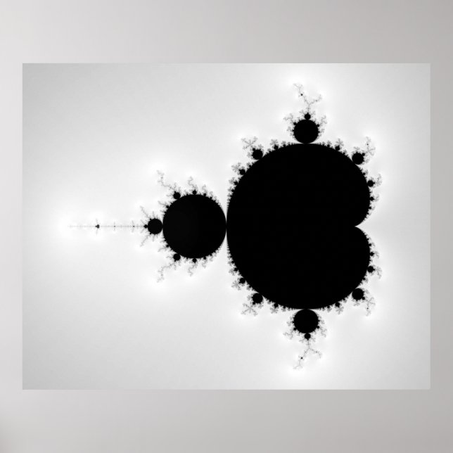 Póster Apfelmännchen Mandelbrot Set (Frente)