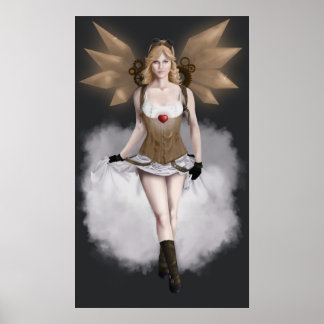 Póster Aphrodite Steampunk