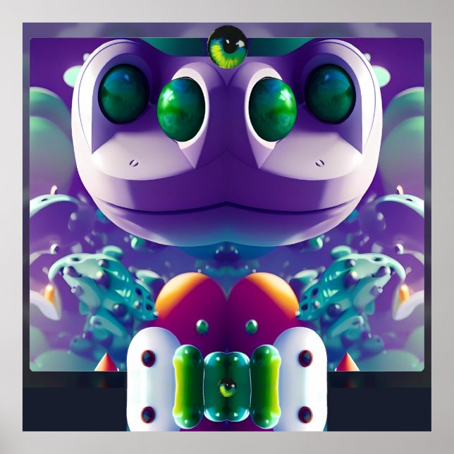 Póster Aping the Art of a New Generation - Ken Gage (Frente)