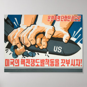 Póster ¡Aplastar los intentos de Estados Unidos de provoc