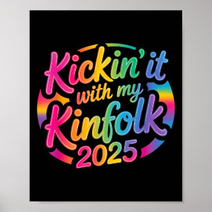 Póster Aplastarlo con mi curiosa reunión familiar de Kinf