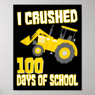Póster Aplasté 100 Días De Escuela 100 Días De Escuela