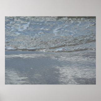 Póster Aplausos de agua en la fotografía abstracta de la