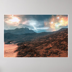 Póster Apocalipsis del planeta