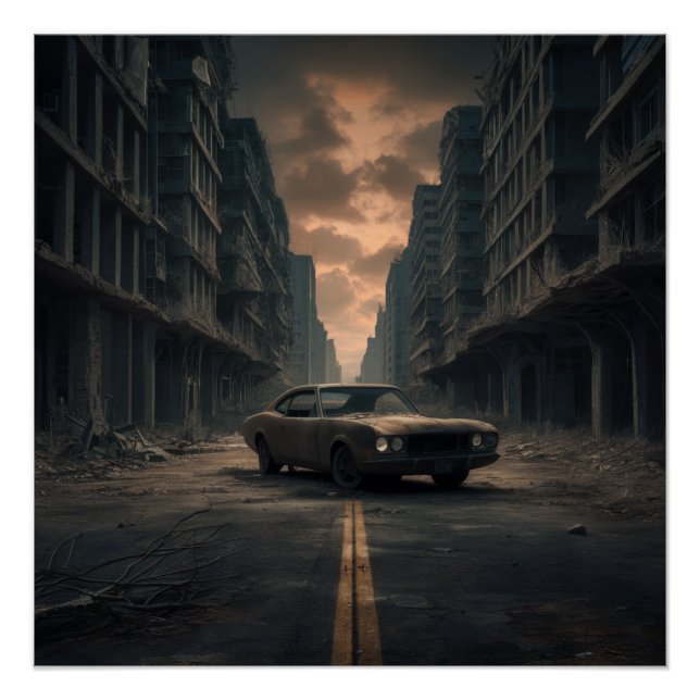 Poster Apocalypse Auto (Anverso)