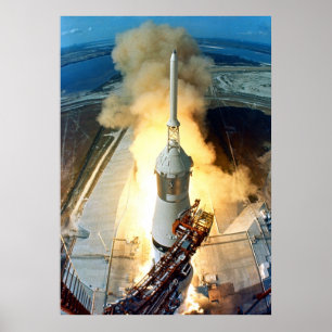 Póster Apollo 11 Launch
