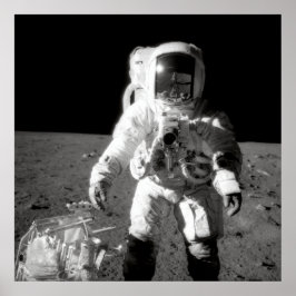 Póster Apollo 12 Moonwalk