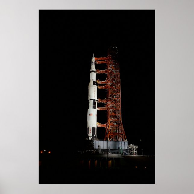 Póster Apollo 13 en la plataforma de lanzamiento (Frente)