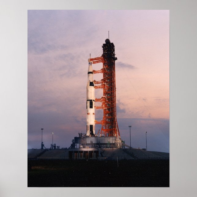 Póster Apollo 13 en la plataforma de lanzamiento (Frente)