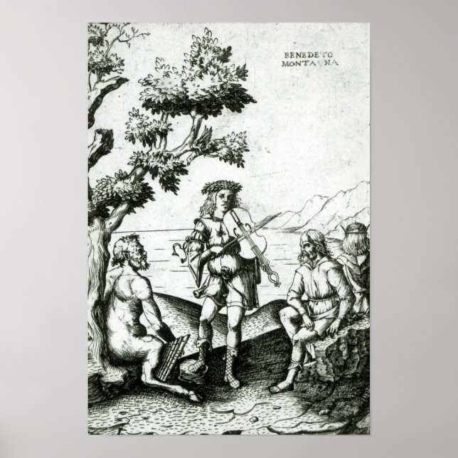 Póster Apollo and Pan (Frente)