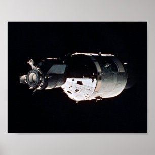 Póster Apollo Spacecraft (Proyecto de Pruebas Apolo-Soyuz