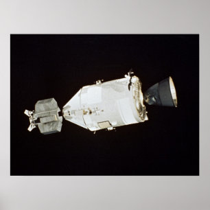 Póster Apollo Spacecraft (Proyecto de Pruebas Apolo-Soyuz