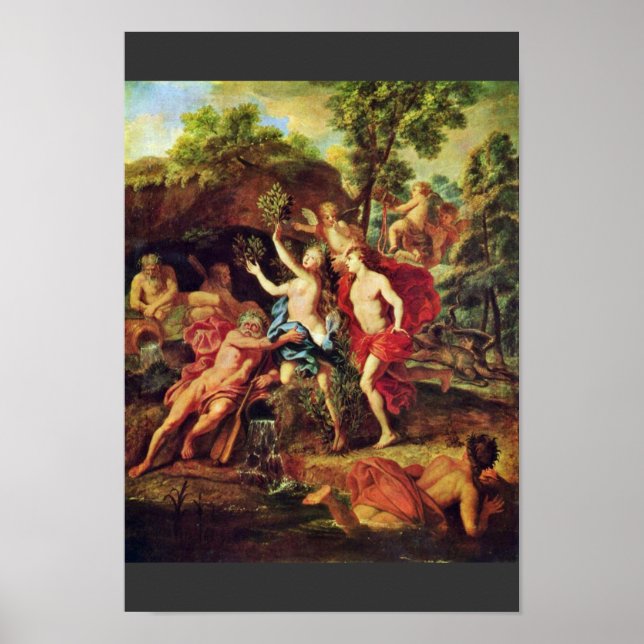 Póster Apollo Y Daphne Por Loo Jean-Baptiste Van (Mejor P (Frente)