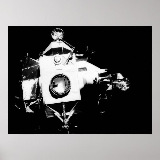 Póster Apolo 13 Módulo lunar Aquarius (Frente)
