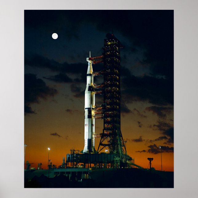 Póster Apolo 4 Saturn V (Frente)