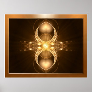 Póster Apophysis Fractal - ABRA TU BELLEZA