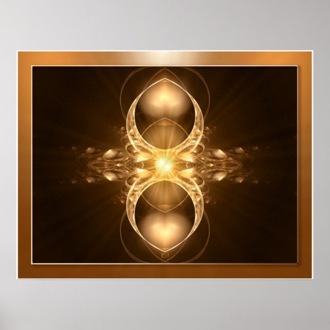 Póster Apophysis Fractal - ABRA TU BELLEZA (Frente)