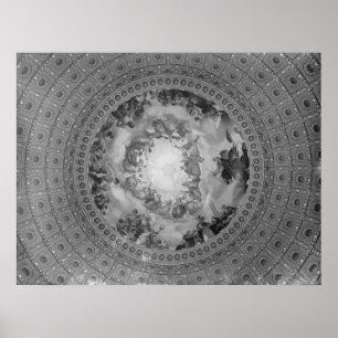 Póster Apoteosis de Washington